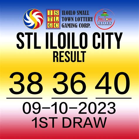 Small Town Lottery (STL) ILOILO Result .